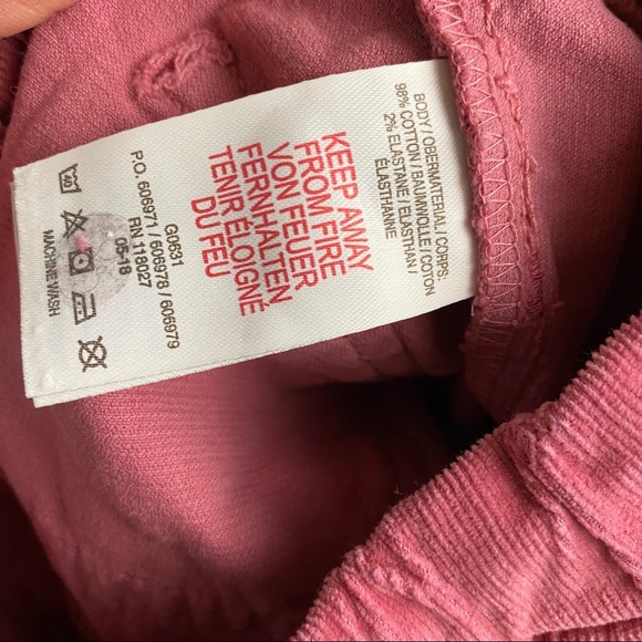 Mini Boden Girls Corduroy Skinny Pants Size 6y - Picture 6 of 6